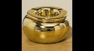 Asbak - Goud - Ø 14cm - Hoog 8cm