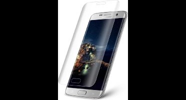 Screenprotector geschikt voor Samsung Galaxy S7 Edge - Edged (3D) Tempered Glass Screenprotector Transparant 9H
