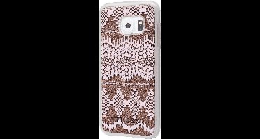 Guess TPU case Tribal - taupe - voor Samsung S7