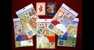 Top-Hobby 3D Karton en Papier Pakket - Kaarten maken - Knutselpakket