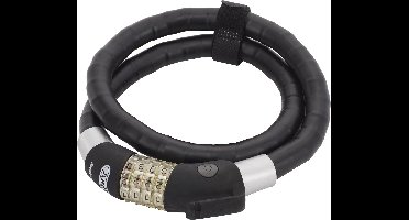 Abus Steel-O-Flex Raydo 1460/85 Kabelslot - 85 cm - Zwart