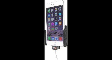 Brodit houder geschikt voor Apple iPhone 6 Plus Passieve houder. Voor originele Apple lightning naar USB kabel (Gestoffeerd,)