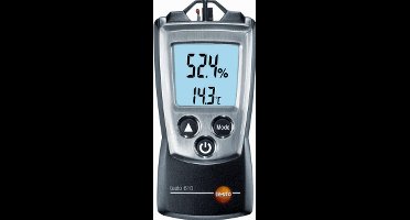 TES ruimte-opnemer rv/temp 610, meetbereik bovenwaarde (vocht) 100%