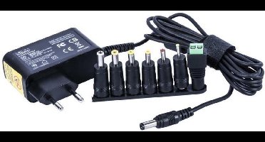 Stekkernetadapter / netvoeding 12V / 2 Ampere