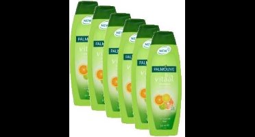 Palmolive Fris vitaal met citrus extract Shampoo 6x 350 ml