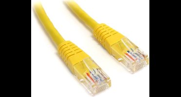 LOGON UTP Cat.5e netwerkkabel 15 m Cat5e Geel