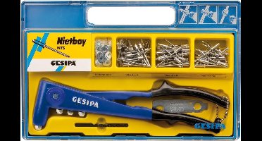 Gesipa NTS Nietboy Blindklinknageltang in koffer - 2,4-5,0mm