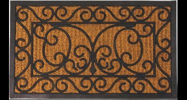 Deurmat - Rubber/Kokos - L