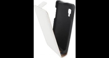 Mobiparts Premium Flip Case LG Optimus L4 II White