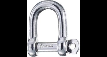 Wichard Rechte Zelfsluitende Schakel Zilver 8 mm
