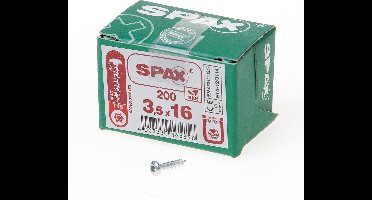 Spax Spaanplaat CK Verzinkt Torx 3.5 x 16 (200) - 200 stuks