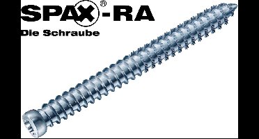 Spax Kozijnschroef Verzinkt CK 7.5 x 120 - 100 Stuks