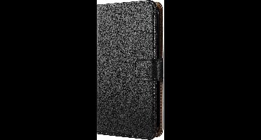 Hoesje Kunstlederen Bookcase geschikt voor Apple iPhone Xs / X - Portemonnee Wallet Zwart van iCall