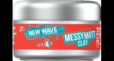 Wella New Wave Shockwaves Go Matt Clay