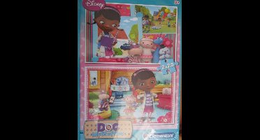 Disney Doc Mc Stuffins  2 x 20 stukjes