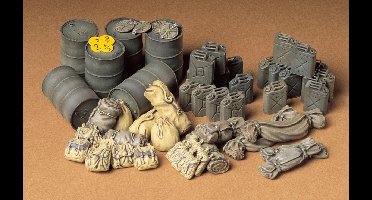 Tamiya Modelbouwpakket Diorama - 35229 Diorama-Set Allied Vehicle Accessoires Plastic - 1:35 - Modelbouw