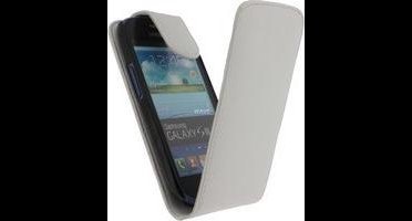 Xccess Leather Flip Case Samsung Galaxy SIII mini I8190 White