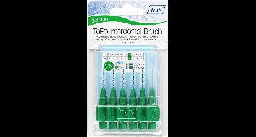 Tepe Interdentale Rager Origineel-0.8 Mm, Groen (Blister 6 Stuks) - 3 Stuks - Voordeelverpakking