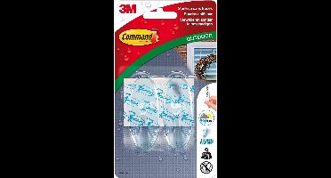 Command™ Clear  Medium Oval Hook Outdoor, 17091AW