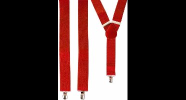 Bretels - Rood 1 set