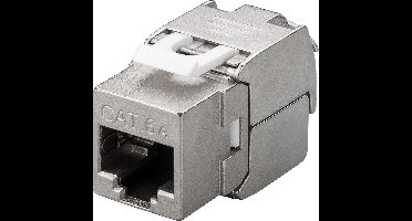 Goobay Keystone Module RJ45 CAT 6A, STP, 500 MHz, Slim-Line
