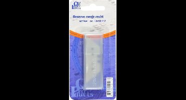 Glasschraper Reserve Mesjes - Glasreiniger - Stanleymes - Hobbymes Reserve messen - 19mm - 10 Stuks