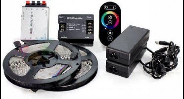 ABC-LED - Led strip - 10 m - RGB - Plug & play -  non-waterproof