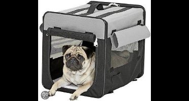 Karlie Benche Smart Top Box - Zwart/Grijs - 64 x 46 x 53 cm
