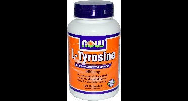 Now Foods L-Tyrosine 500mg (120) Standard - Aminozuren - Aminozuur-Mix