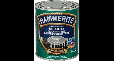 Hammerite Metaallak Zijdeglans - Zilver Grijs - 0,75 l - 10 m²/l - Afwerkingslaag