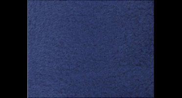 Fleece l: 125 cm b: 150 cm blauw 1stuk 200 g/m2