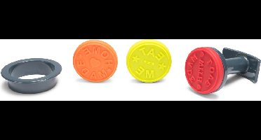 Koekjesstempel met 3 motieven 5 cm