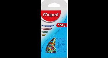 Elastiek gekleurd - per 100 gram