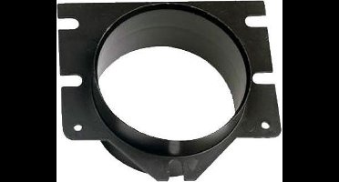 Vetus Vent76a Aansluitflens Afzuigbuis Zilver