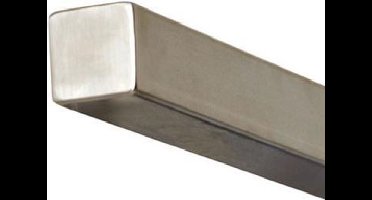 RVS Trapleuning  Vierkant 100 cm zonder houders