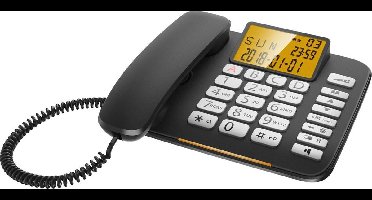 Gigaset DL580 - Vaste telefoon - Makkelijk in gebruik - Tot 100 contacten - Ideaal voor werk en thuis - Zwart