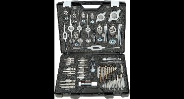 Tappen-assortiment HSS-E M3-12 61dlg. Exact