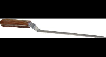 Luxe briefopener troffelmodel greep hout