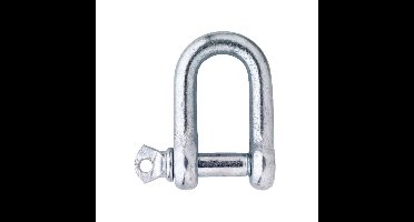 Seilflechter - D-Sluiting - Thermisch Verzinkt - Maat: 10mm