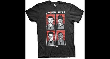 Ghostbusters Heren Tshirt -4XL- Original Team Zwart