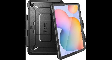 Supcase Hoes Geschikt voor Samsung Galaxy Tab S6 Lite - Extreme bescherming - zwart