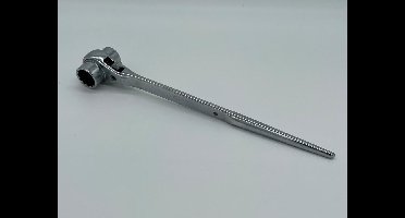 Ratel / Steigerratel / Werfpuntratel chroom 19 x 22 mm