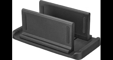 Verstelbare Mini PC-houder - Tot 3kg - Instelbare breedte 5-70 mm - Zwart