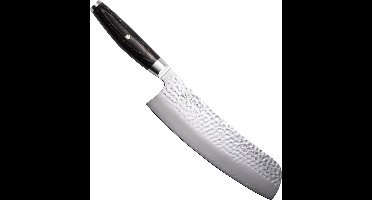 Yaxell Ketu Konata Santokumes / Koksmes 21,5 cm – SG2 Stalen Kern – Tsuchime Finish – Pakkahout Handvat