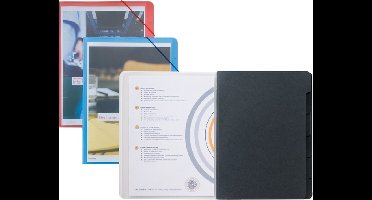 Sorteermap Jalema 6-Vaks Zwart