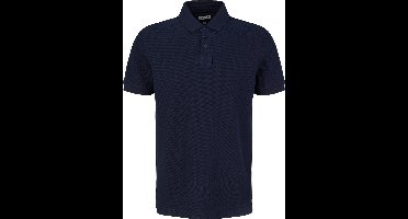 TOM TAILOR structured polo Heren Poloshirt - Maat L