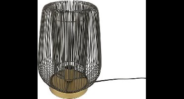 Countryfield tafellamp Perry L zwart-Metal-Luxury Label