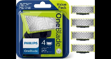 Philips OneBlade - Vervangmesjes - 4 stuks - QP240/50