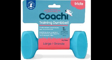 Coachi Training Dumbbell - Hondenopvoeding - Lichtblauw L