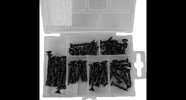 Benson Assortimentsbox gipsplaatschroeven - 150 stuks - diverse maten - hoge kwaliteit